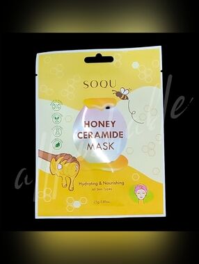 ⭐️10/$20⭐️ SOQU Blissful Glow Sheet Mask - Honey Ceramide